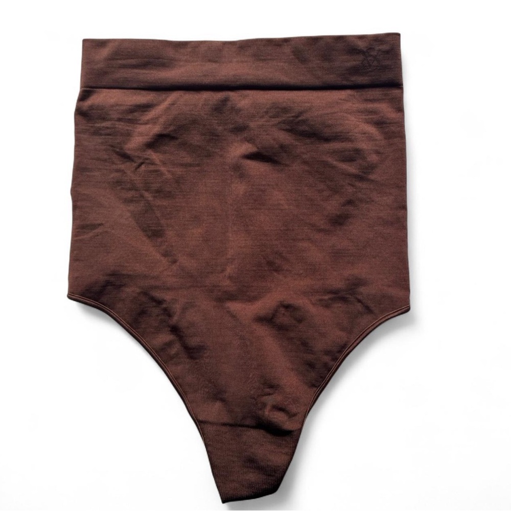 Brown Victoria's Secret high-waisted shapewear